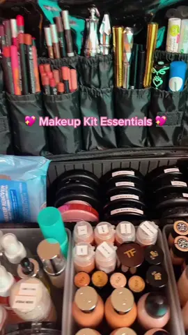 Makeup artist kit essentials - vital to the craft  #tools #tricksofthetrade #makeupartist #lasvegasmakeupartist #makeupbyrosec #makeupkit #workingmakeupartist  