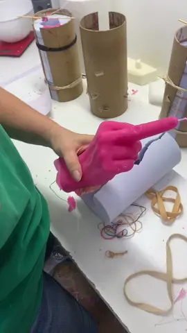 All CandleHand are handmade! #handmade #handmadecandles #candletok #candles #candlebusiness #fyo #middlefinger