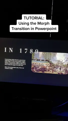Status: In a relationship with Morph Transitions 💕#powerpoint #tutorial #presentation #design 