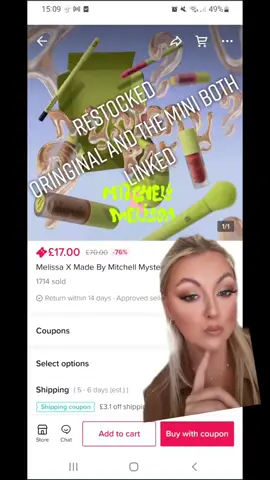 Don't forget to click buy with coupon ! @madebymitchell  #madebymitchellmystery #mysterybag #restocked #bequick #tiktokshop #risingstargottalent