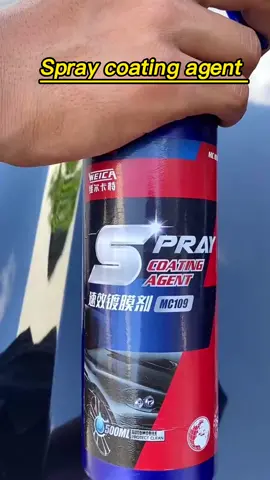 Weica spray coating agent easy car waxing #weica#coatingagent #ceramiccoating #carwax #carpolishing #goothing #fyp #amazonfinds #tiktokfinds