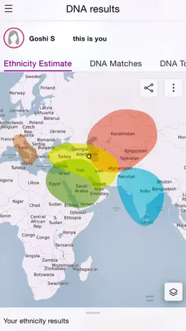 I’m Kurdish & these are my ethnicity DNA results from MyHeritage! Third one was a surprise! So interesting 🤩 #myheritage #myheritagednakit #myheritagednatestresults #myheritageapp #dnaresults #ethnicity #ethnicitycheck #ancestors #kurdish #kurdishgirl #kurdishtiktok #middleeastern #arab #arabiannights #arabic #italiancheck #italian #westasian #southasian #middleeast #kurdishregion #ethnicitytest #dnatest #myheritagedna #heritage 