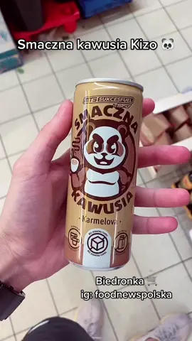 Próbowaliście? 🤔 ig: foodnewspolska, zapraszam 🐼 #dlaciebie #dc #sklep #nowość #fyp #jedzenie #kizo #smacznakawusia #karmel #kawa #pyszności #pysznie #biedronka