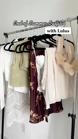@lulus did not disappoint! #luluspartner Those shoes😍 Everything is linked in my bio under “Lulus End of Summer Outfits” #lovelulus”