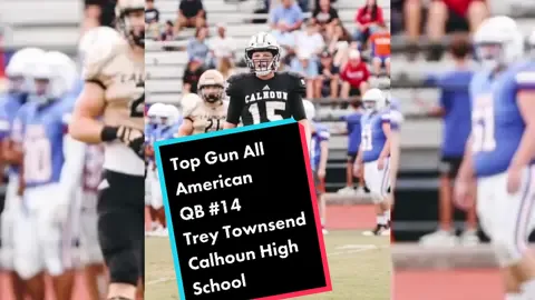Top Gun All American QB Class of ‘24  6’2  195lbs Calhoun High School  #foryoupage #fyp #football #levelup #Fitness #speedandagility #athlete #cmptrainingrome #Quarterback 