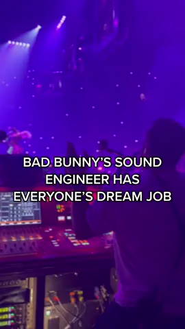 If you could work with any artist, who would it be? Let me know in the comments! ⤵️ #badbunny #soundengineer #liveperformance #proaudio #elultimotourdelmundo #cleartunemonitors #fyp #parati #inearmonitors 