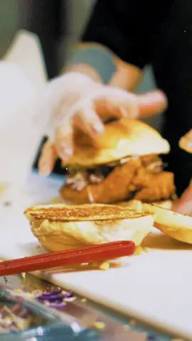 Woul you eat this? #food #foodlovers #fyp #chickensandwich  #nashvillehotchicken #mychemicalromance #emo #cooking 