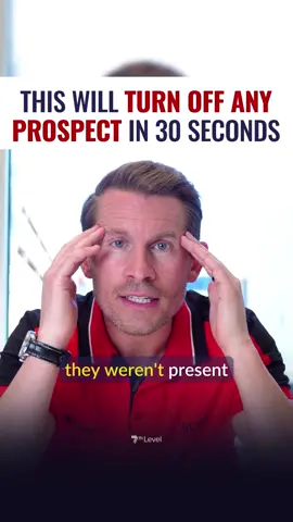 If it turns you off… It will turn them off too. Be PRESENT. 💯 #salestraining #success #sales #motivation #clients #omg #shocking #salesman #ReTokforNature #foryoupage #customerbelike #trending #wfh #fyp