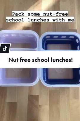 Have nut free kids in your life? Try these easy school lunches! #nutfreerecipe #peanutallergy #momhack 