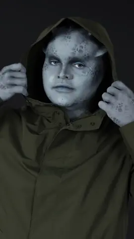 Check out the process of this cool makeup look i did on @JUAN CANO      #fx #bodypaint #facepaint #beauty #makeuptutorial #airbrushmakeup  #makeupartistvancouver #airbrushmakeupartist #alienmakeup #viral #viraltiktok #parati