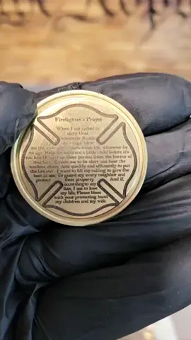 #courage #firewoman #fireman #firstresponders #firstresponders_911 #firstresponder #firefighter #warrior #challengecoin #firemansprayer