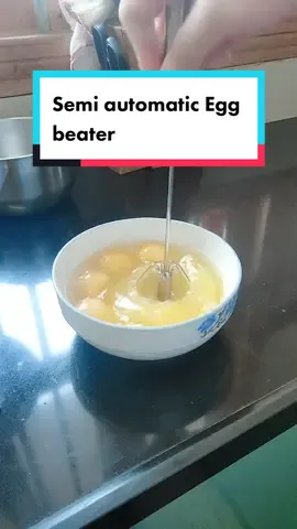 Semi automatic egg mixer #eggbeater #eggmixer #tiktokshopbudol #fyp #foryourpage