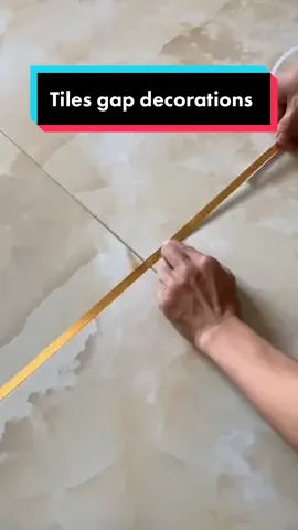 Tiles gap decoration tape #tiles #decoration #tilesdecoration ##tiktokshopbudol #foryoupage #fyp