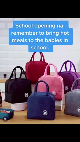 Insulation HOT-COLD Lunch Bag Canvas Bags Fresh Handbag Thickened aluminum film#TikTokAwardsPH2022 #TikTokAwards2022 #lunchbox #lunchbag #shcool 