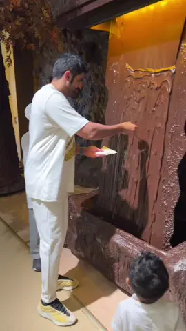 Chocolate fountain 🍫🍫