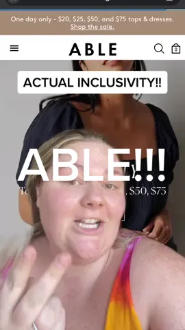 @able im obsessed with you #plussizefashion #inclusivefashion #inclusivity #inclusivebrands #psootd #curvyfashion #sustainablebrands 