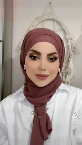 ماهو شكل وجهك ؟!🥰 #hijabtutorial #لفات_حجاب #لف #لفة #hijab #حجاب