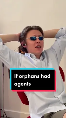 If orphans had agents #comedy #sketch #orphans #agent #sketchcomedy
