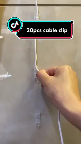 20pcs Cable clip organizer #wireorganizer #cableorganizer #tiktokshopbudol #fyp #foryoupage