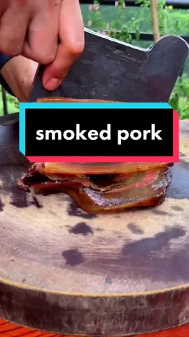 smoked pork 湘西腊肉 #foryou #fyp #smokedmeat #homemade #pork #cooking #chinesetradition #tiktokfood #foodtiktok #FoodLover