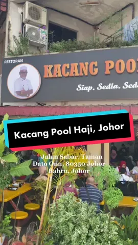 Kacang Pool Haji di Johor. #kacangpoolhaji #kacangpool #foodhunt #foodtiktok #fyp #FoodLover #tiktokfood #Foodie