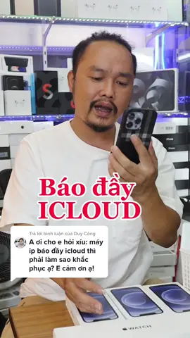 Trả lời @Duy Công đầy icloud thì các bạn chọn lưu trên iphone nhé hoặc chuyển lưu trên google drive cũng ok #chaudanau #gdlfamily #thanhcongnghe #LearnOnTikTok 