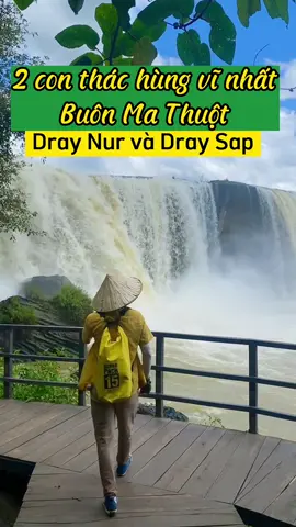 Có lẽ chỉ ở Tây Nguyên mới có những con thác hùng vĩ và còn hoang sơ như thế này. #tiktoktravel #dulichvietnam #vivucungtuan #phuot #taynguyen #dulich 