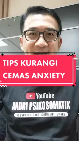 TIPS KURANGI CEMAS #gerd #cemas #samasamabelajar #psikiater #mentalhealthtalk #depresi #fyp #serunyabelajar #infokesehatan #anxiety #panic #panikgakpaniklahmasakenggak
