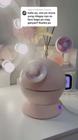 Replying to @Eu4yeah facial steamer from shopee 🥰 #fyp #shopeefindsph 