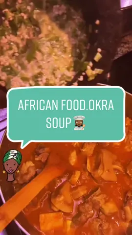 African Nigerian 🇳🇬Okra soup recipe.#okrasoup#AfricanFood #africanfoodie #homecookedwithlove#judithcollinz