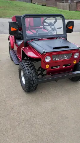These are a blast to ride in! I want to do something custom with it. Any suggestions?#minijeep  #whattodo  #125cc #paradecar