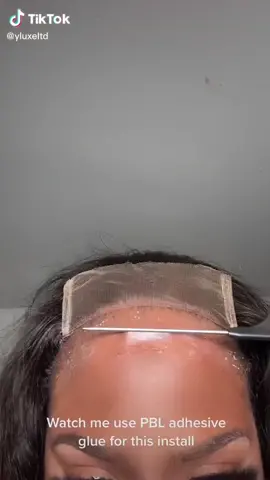 PBL Hold me Down lace glue is the truth!!Restock 1/09:22🤍 Stylist: @yluxeltd  🐐#laceglue#fyp#viral#foryoupage#wigglue#pbl#waterprooflaceglue#sweatproof#frontalinstall#wigpull#back2school