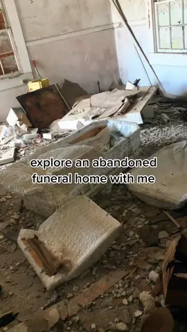 so many d3@d were once prepared for burial here #fyp #urbex #abandoned #urbanexploring #abandonedplaces #funeralhome #foryou #foryoupage