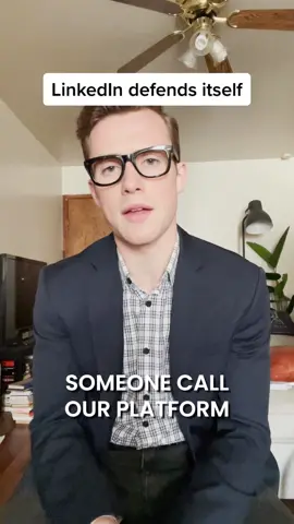 Leave LinkedIn alone #fyp #work #linkedin 