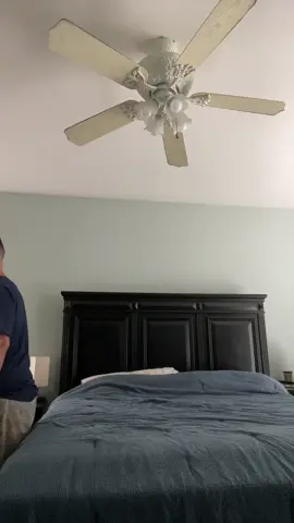 I told Justin I wanted to do a sexy TikTok trend and he went along with it but completely overplayed the “falling onto the bed”. He said it wouldnt be realistic any other way because im too small to push him over 😂😂 However he didnt know the end of this, so worth it. #iseered #trending #trendingsong #trendingaudio #audio #tiktoktrend #johncena #WrestleMania #WWE #youcantseeme #365days #couplestiktok #coupleschallenge