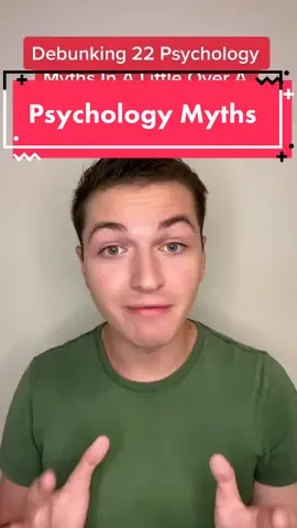 More psychology myths I couldn’t fit into the video + more detail in the comments #psychology #debunking #misinformation #psychologyresearch #psychologyfact #psychologytrick #psychologysays