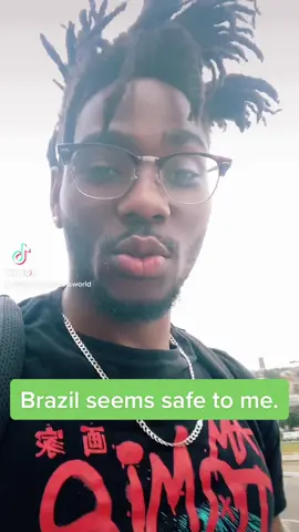 Im being facetious, but i do feel really safe here. #saopaulo #fyp #police #brazil🇧🇷 