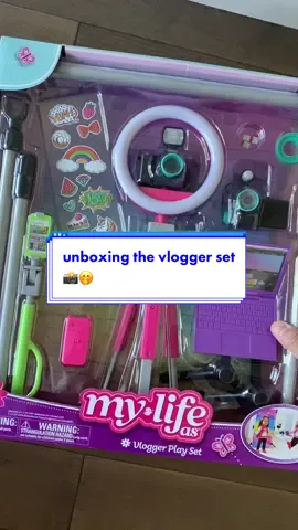 #unboxing the vlogger set 📸✨ #miniature #mini #toy #toytok #asmr #asmrsounds #satisfying #oddlysatisfying #fypシ #fypシ゚viral #fypdongggggggg #viral