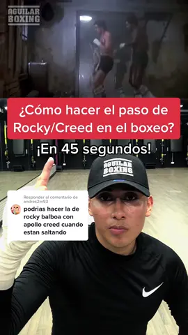 Respuesta a @andres2m93 #footwork #boxeo #tips #aguilarboxing #rocky #viral #parati 