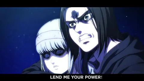 EREN MEETS YMIR(IT'S not mine) #anime #AttackOnTitan #eren #ymir #shingekinokyojin