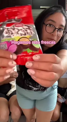 Hagamos reto frescas #retofrescas #reto #viral #fyp la parte dos esta mas extrema jajajaja 