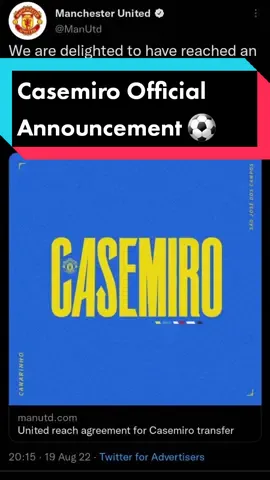 #manutd #realmadrid #casemiro #football #Soccer #futbol #foryou #fyp 