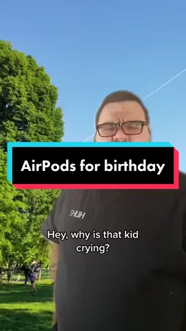 #greenscreen never give deaf people AirPods unless they ask for it 😅 #deaf #humor #birthday