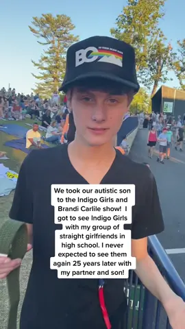 Full circle moment! #lgbt #lgbtq #lesbiansoftiktok @nicolegottesmann #autism #indigogirls #brandicarlile @Brandi Carlile @Indigo Girls @Caroline Kiernan112 