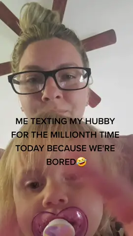 Any other stay at home mommas be texting your hubby because you're bored AF🤣 #OLAFLEX #fyp #WeStickTogether #stayathomemom