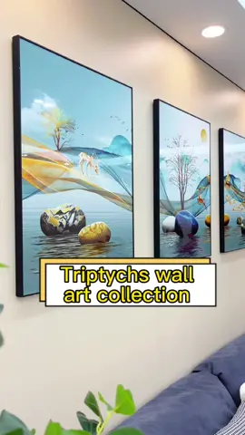 PS frame triptychs wall art painting collection for living room #Jiahuawallpainting #dreamhome #wallart #wallartworks #hangingpictures #livingroomdecor #triptychswallart #homedecoration #wallpicture #wallpaper