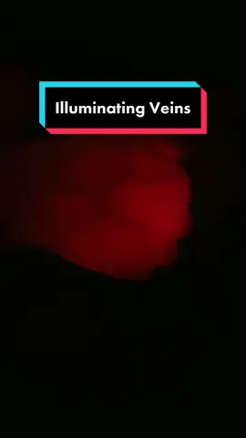 Looking at Veins with a flashlight. #veinschallenge #anatomy