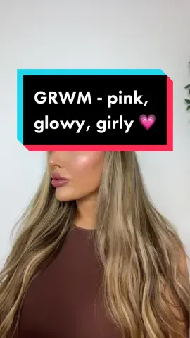 Simple pink glowy look 💖 #makeup #makeuptutorial #fup #foryoupage #foryou #fy 