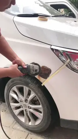What should I do if the car paint peels off? teach you how to fix#repairing #repairman #cartiktok #carrepairing #carrepairing #carrepairs #repairs