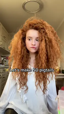 I hope it’s okey for me to braid pigtails since my parents used to make me pigtails even when I was a child🦁🧡